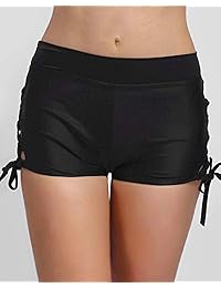 Bañador deportivo para dama, con cordones, con cordones