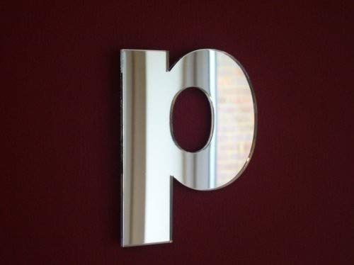 Lower Case Letter P Mirror 35cm