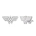 DC Comics Wonder Woman Sterling Silver Earrings