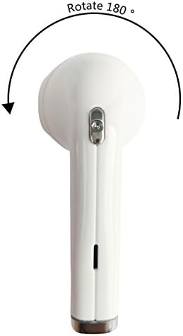 Wireless Music Earphone | Mini Bluetooth Earbuds | Wireless Headset In-Ear Earphone HD Stereo and Deep Bass | Noise Cancelling Headphones | 180 Degree Rotation Binaural Universal Wireless Earphones