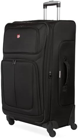 Amazon.com | SwissGear 8018 Expandable Luggage, Hard Shell Medium