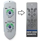 Replacement Remote Compatible with the Ergo Advance RC WM 101 (New 2020 Version) for Adjustable Beds