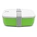 Bentgo Classic - Adult Bento Box, Stackable 3-Compartment Lunch Box with Removable Utensil Set and Sealing Strap, BPA-Free, Food Container Ideal for Meal Prep, Work, and On the Go (Green)