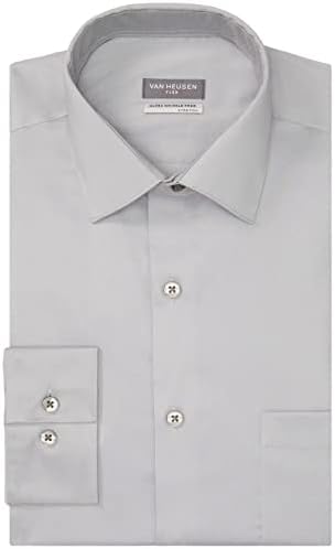 geoffrey beene sateen fitted dress shirt Geoffrey Beene Men's Slim-Fit Sateen Stretch Dress Shirt, Pink, 17