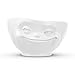 Tassen Bowl, Grinning, glazed white 16.9 oz/500ml
