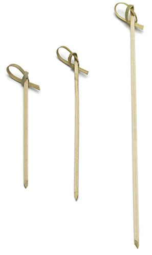 TableCraft Products BAMK7 Bamboo Knot Pick, 7" (Pack of 100)