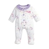 American Girl - Bitty Baby - White Floral Sleeper for Dolls