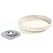 Miniware Natural Bamboo Sandwich Plate Set with Detachable Suction Foot, Natural Bamboo