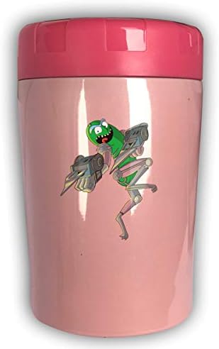 Pickle Rick Cold Food Jar,500 Ml 16.9 Oz Insulated Travel Mug