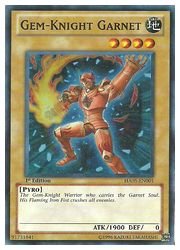 Amazon 遊英語 黄 Gem Knight Garnet Sr 1st ジェムナイト