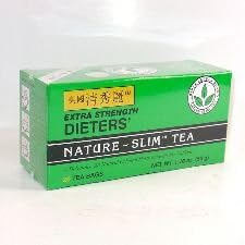Extra Strength Dieters' Nature-Slim Tea Triple Leaves Brand, 20 Tea Bags (Pack of 9)