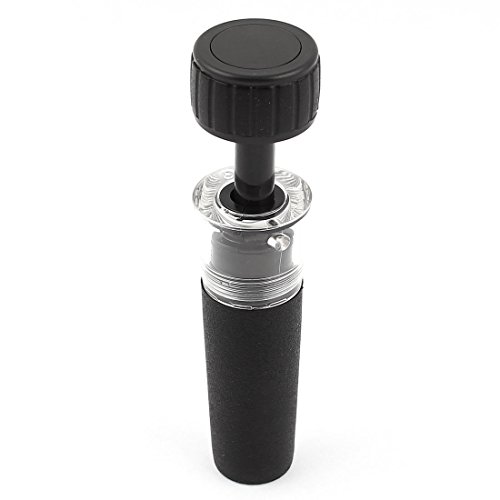 Click Here to See More Images uxcell Vacuum Sealed Wine Bottle Stopper Preserver Air Pump Sealer Cap