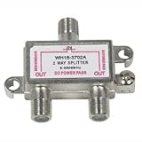 InstallerParts 2Way 2.5GHz Satellite Splitter DC Power Pass