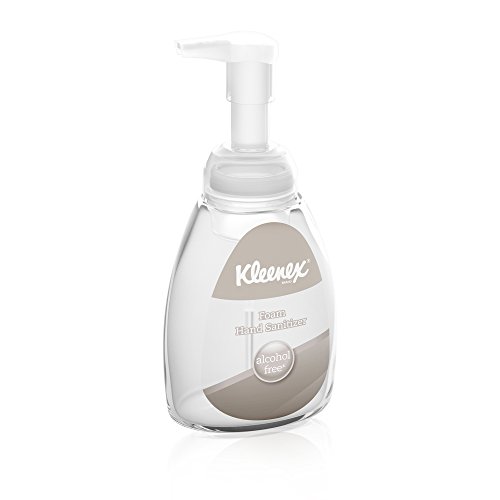 Kleenex Alcohol Free Foam Hand Sanitizer , Clear,