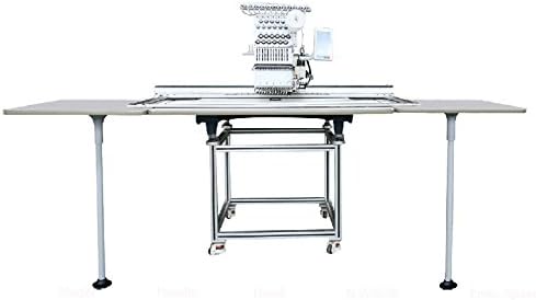 Single Head 9/12/15 Adopted Needles Safety Voltage Output Intelligent Full Color Touchable Screen Automatic Cap And Finished Garment Flat FT-1201XL Embroidery Machine