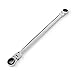 TEKTON 16 x 18 mm Long Flex Ratcheting Box End Wrench | WRN77111