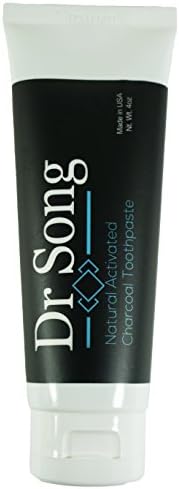 Dr Song Natural Activated Charcoal Teeth Whitening Toothpaste
