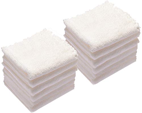 Kyapoo Baby Washcloths 12 Pack 12x12 Inches