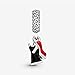 Pandora Jewelry Stiletto, Dress, and Lipstick Dangle Cubic Zirconia Charm in Sterling Silver