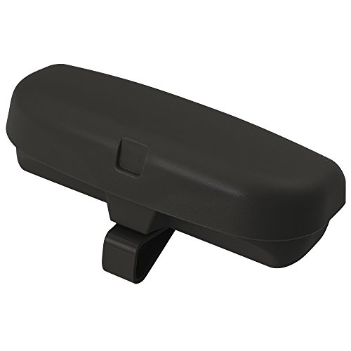 Car visor glasses case clip organizer box sunglasses holder (blac…