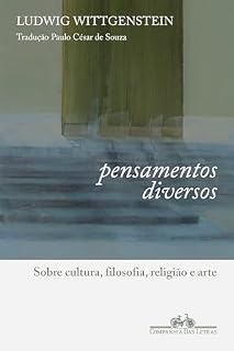 Livro Pensamentos diversos (Edição Bilíngue): Sobre cultura, filosofia, religião e arte