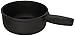 American Metalcraft CIFD Cast Iron Mini Fondue Pot with Handle, Black