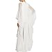 Jiujiuyi Women's Flare Sleeve Loose Zipper Back Chiffon Wide Leg Jumpsuit Romper