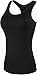 jeansian Women's 3 Packs Quick Dry Compression Tank Tops Vests Shirts SMF001