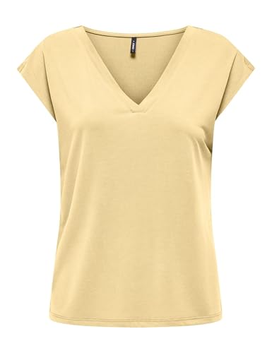 Onlfree Life S/S Mod.V-Neck Top JRS Noos