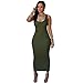 Orangeskycn Women Summer Bandage Bodycon Party Cocktail Maxi Long Dress