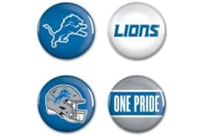 Wincraft NFL Round Button (4 Pack)