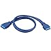QiCheng&LYS USB 3.0 Housing Motherboard 19 Pin Male to Female Extension Cable (USB 3.0 Male to Female)