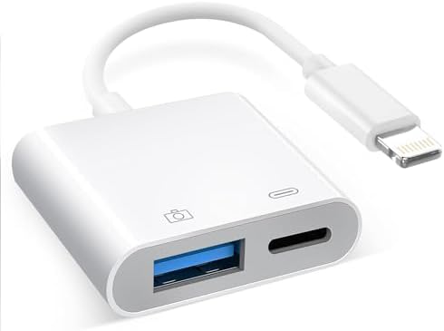 新品未使用 Lightning to USB 3 Camera Adapter Amazon.com: Apple Lightning to USB 3 Camera Adapter : Electronics
