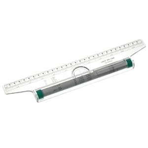 Linex 300mm Rolling Ruler: Amazon.co.uk: Office Products
