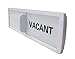 Privacy Sign with Color Options(white with black and white) (Restroom Sign, Office Sign, Conference Sign, Vacant Sign, Occupied Sign) - Tells Whether Room in Vacant or Occupied