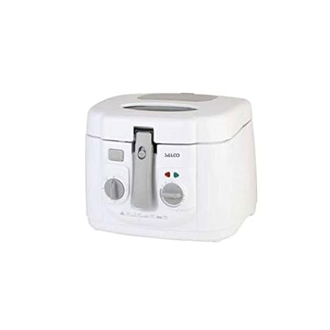 Salco 90450 Solo Independiente 2.5L 1800W Blanco - Freidora (2,5 L,