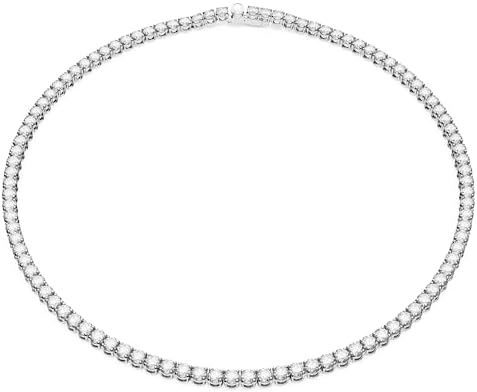 J　スワロフスキーSwarovski Tennis Deluxeネックレス Amazon.com: SWAROVSKI Tennis Deluxe Necklace Cz White One Size