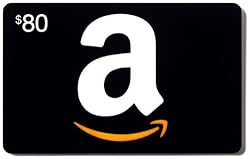 Amazon.com $80 Gift Card in a Greeting Card