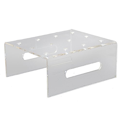 6Hole Acrylic Clear Cupcake Ice Cream Cone Display Holder
