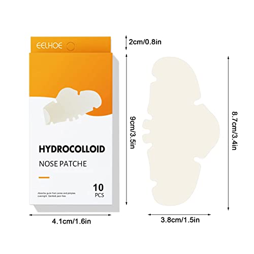 Pimple Patches Mighty Patch Nose Hydrocolloid Nose Strips (10Pcs