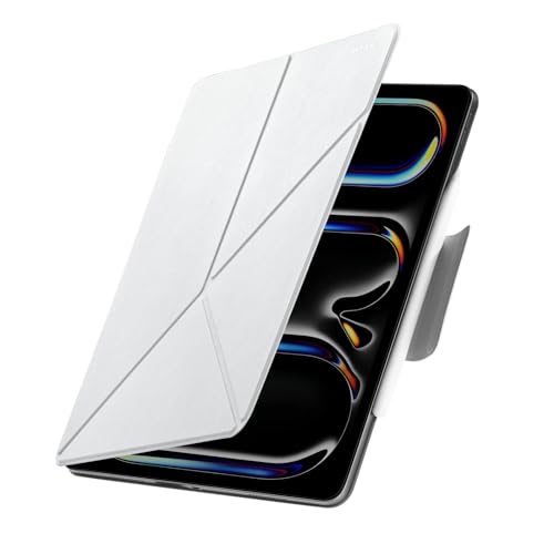 pitaka Hülle für iPad Pro 11 M5/M4 mit Standfunktion Folio 2 Weiß