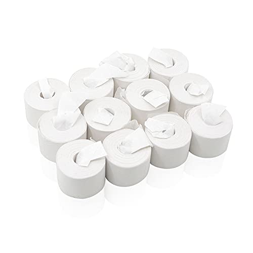 Magic trick accessories, 1Bag Mouth Coil Paper Vomit Paper (rainbow color) Magic Tricks Stage Magic Props Street Gimmick Props Accessories (White)