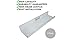 QUVAIL Acrylic Floating Shelves Shelfs for Walls Bookcase Display Shelf Mounted Bookshelves for Book Kids Room Nursery Bathroom Nail Polish 15 inch Set of 3, 6mm(1/4inch) Hardware Included