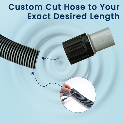 Sepetrel Professional Pool Vacuum Hose and Head – Heavy Duty Hoses with photo 10
