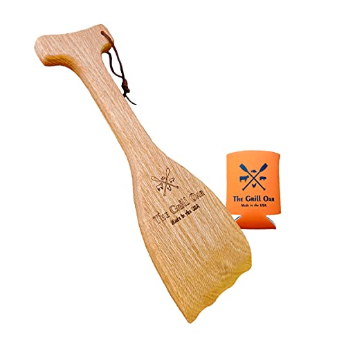 The Grill Oar - Wooden Grill Scraper and Cleaner, Made in the