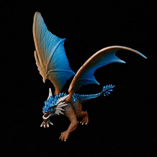 JAGENIE Dragons with Wings Dinosaur Action Figure Classic Toys Kids Educational Model Christmas New Year Gift,1 pc, Random Delivery