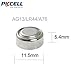 PKCELL LR44 Batteries 40-Pack SR44 357 303 Battery AG13 Button Cell Battery