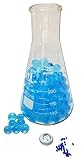 Water Pipe Expanding Water Beads - for a Cooler, Smoother Draw and Cleaner Piece - Four Different Color Choices in a Limited Edition YippyGroove StashTin (Blazing Blue)