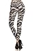 N369-OS Gray Jay Printed Stylish Leggings, One Size