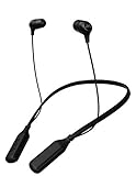 JVC Marshmallow Wireless Earbuds, Memory Foam Ear Pieces for Secure Fit, Long 14 Hour Battery Life - HAFX39BTB (Black)